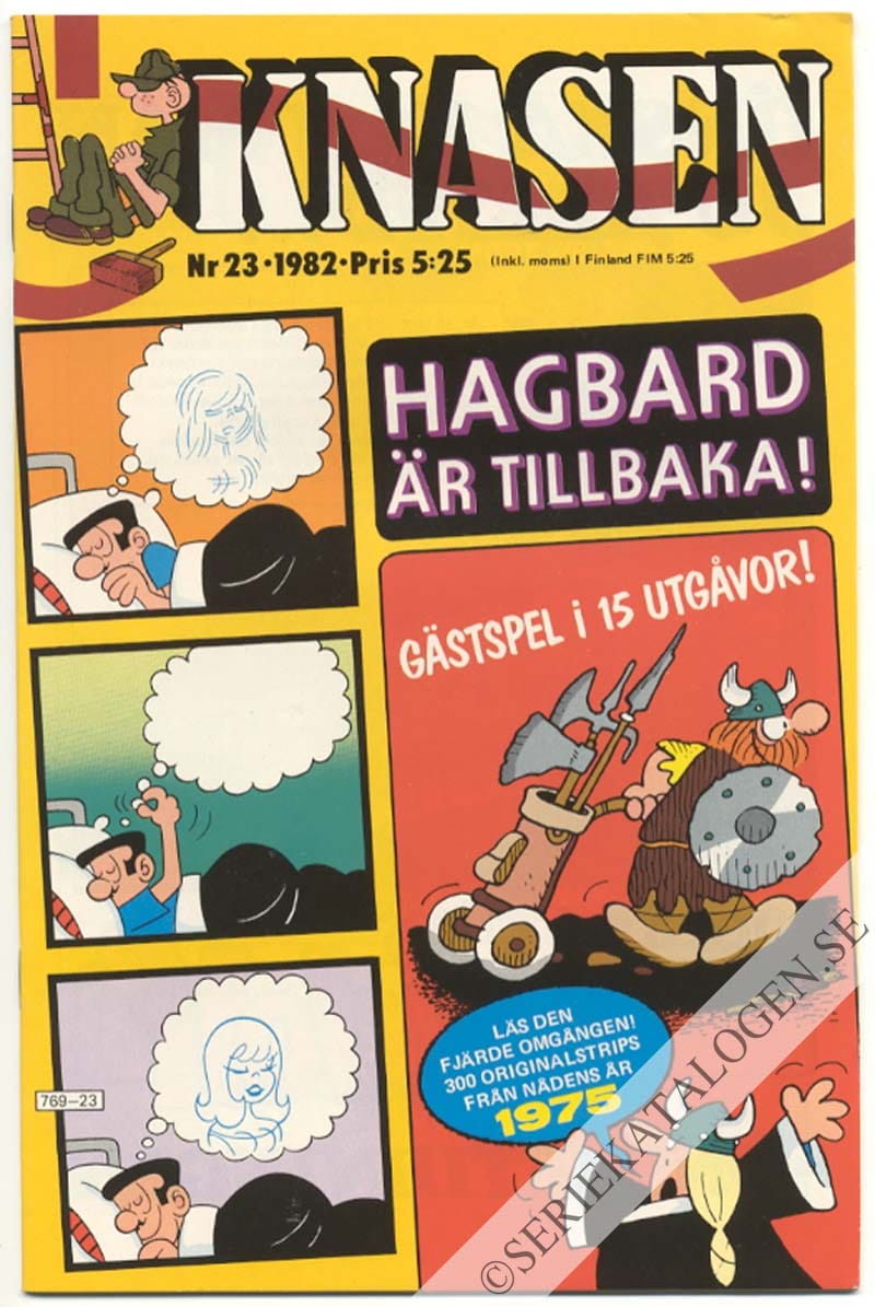 Framsida på Knasen #23 (1982)