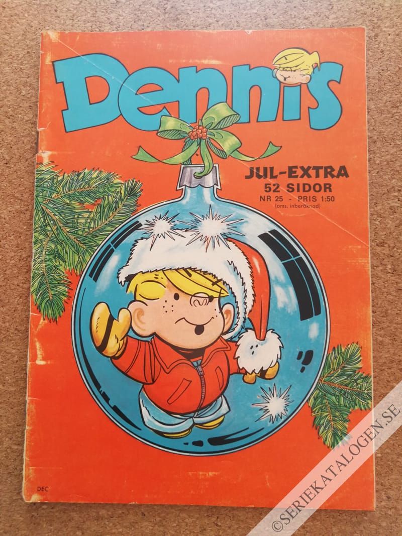 Framsida på Dennis #25 (1966)