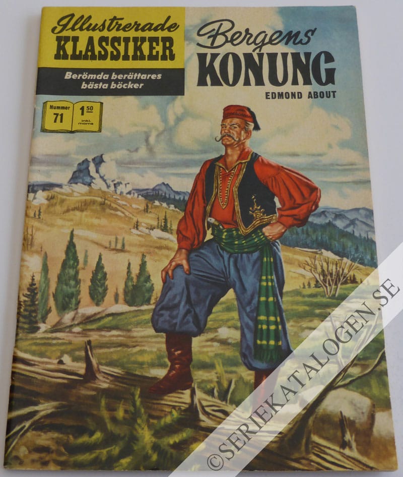 Framsida på Bergens konung (1969)
