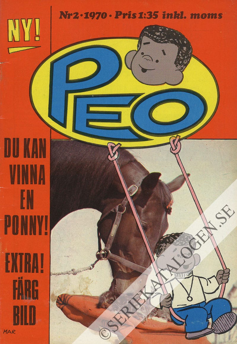 Framsida på Peo #2 (1970)