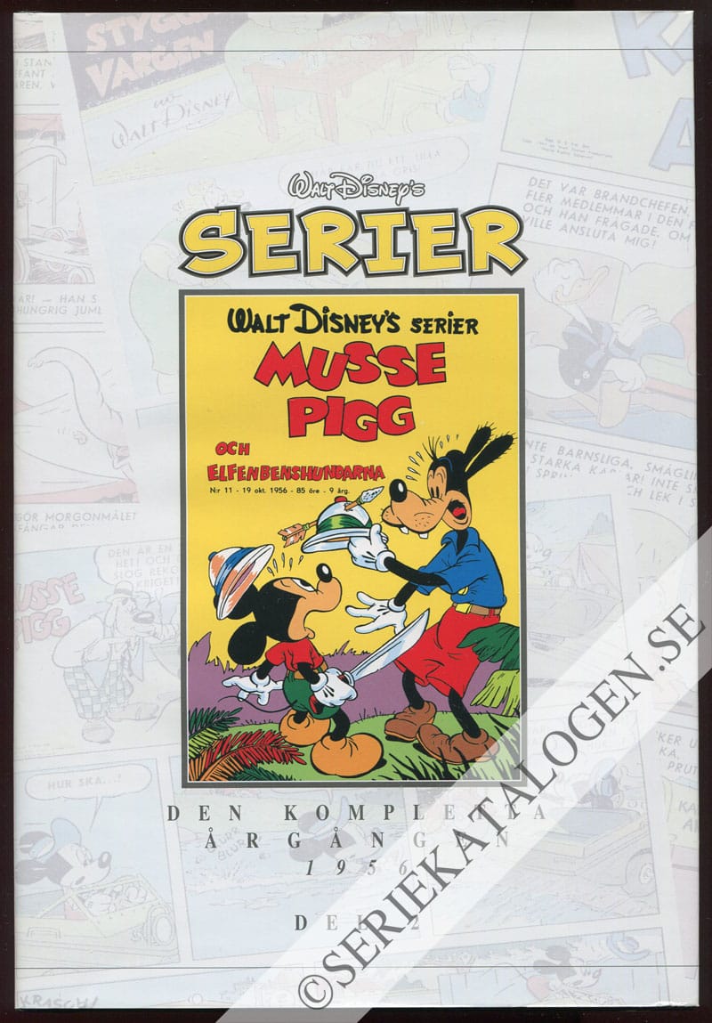 Framsida på Walt Disney's serier - den kompletta årgången 1956 del2 (2009)