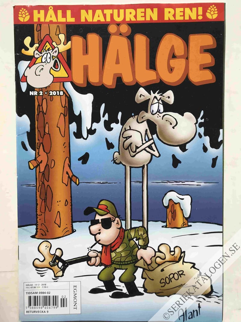 Framsida på Hälge #2 (2018)