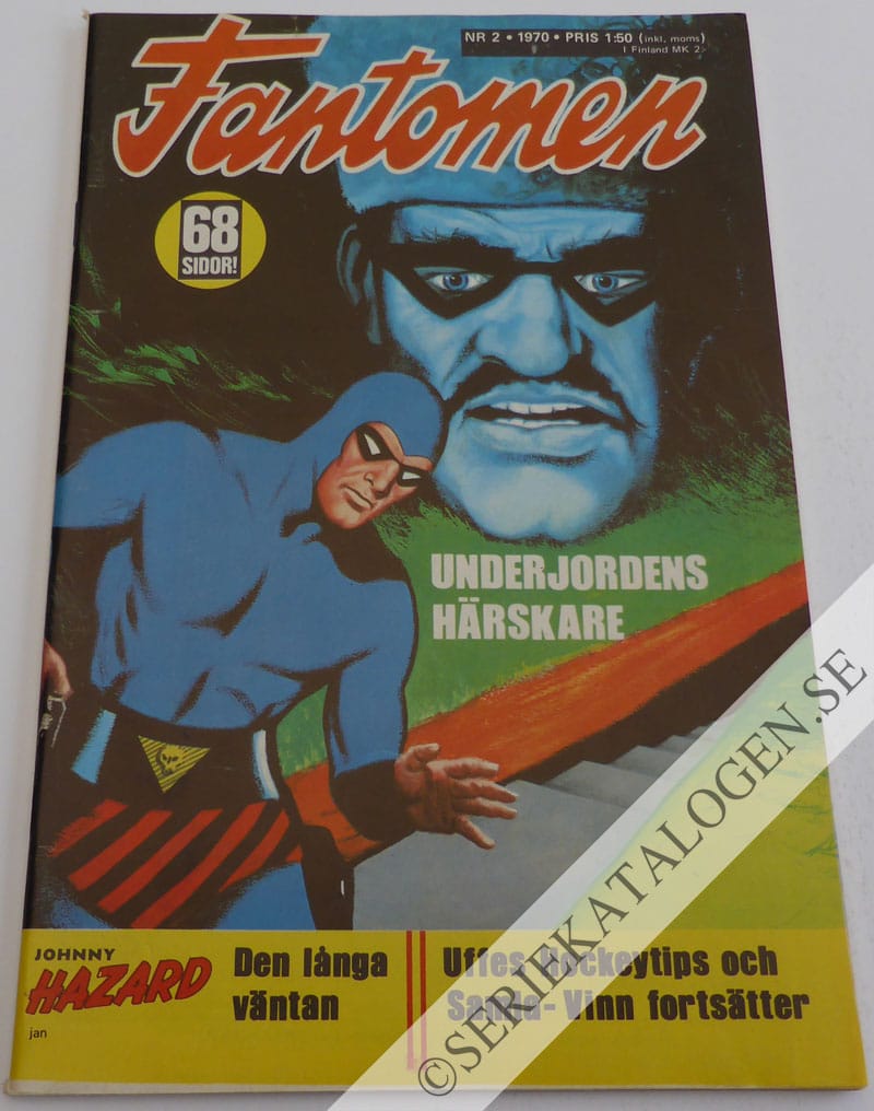 Framsida på Fantomen #2 (1970)