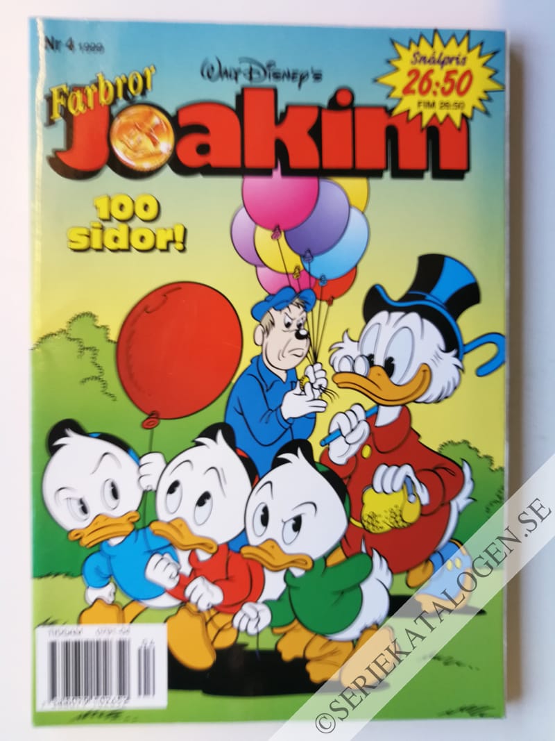 Framsida på Joakim #4 (1999)