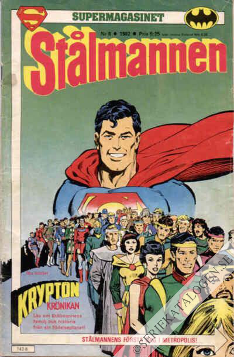 Framsida på Supermagasinet #8 (1982)