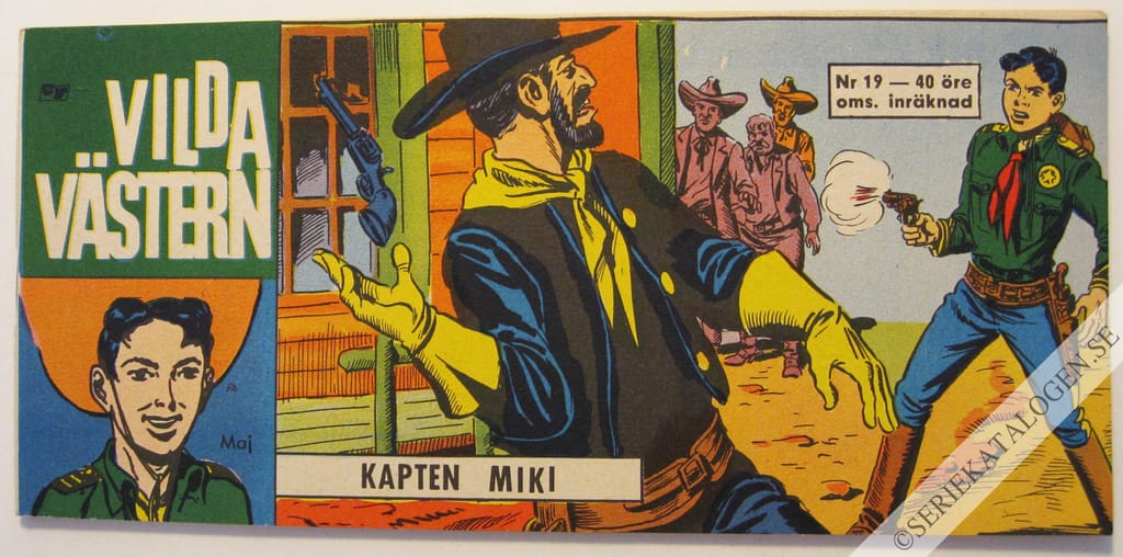 Framsida på Vilda Västern #19 (1965)