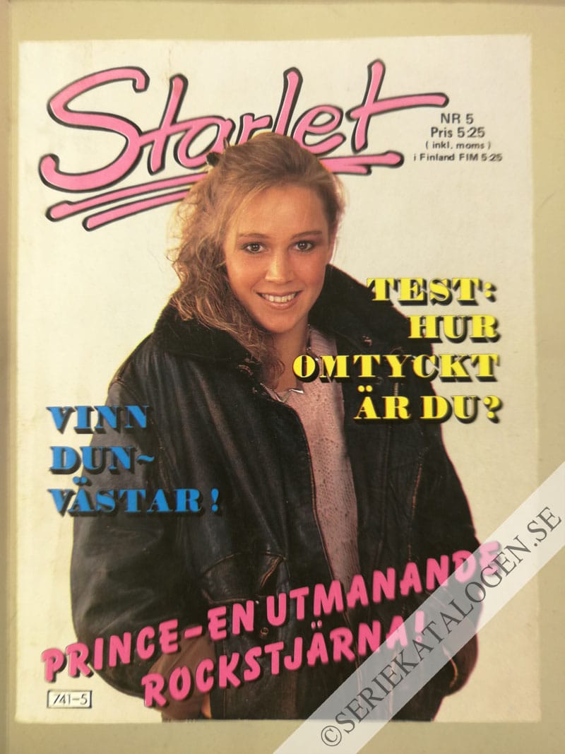 Framsida på Starlet #5 (1985)
