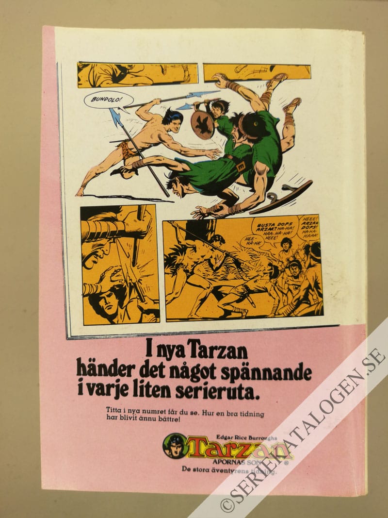 Baksida på Döda hjältar (1978)