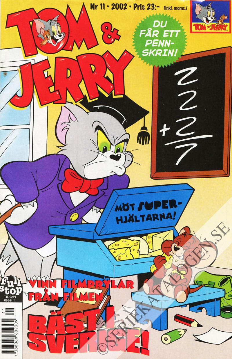 Framsida på Tom & Jerry #11 (2002)