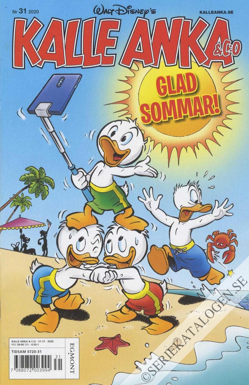 Framsida på Kalle Anka & C:o #31 (2020)