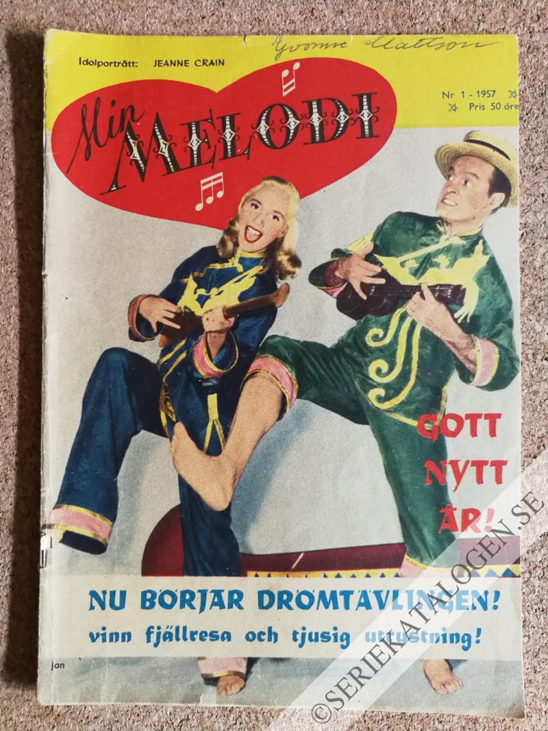 Framsida på Min melodi #1 (1957)