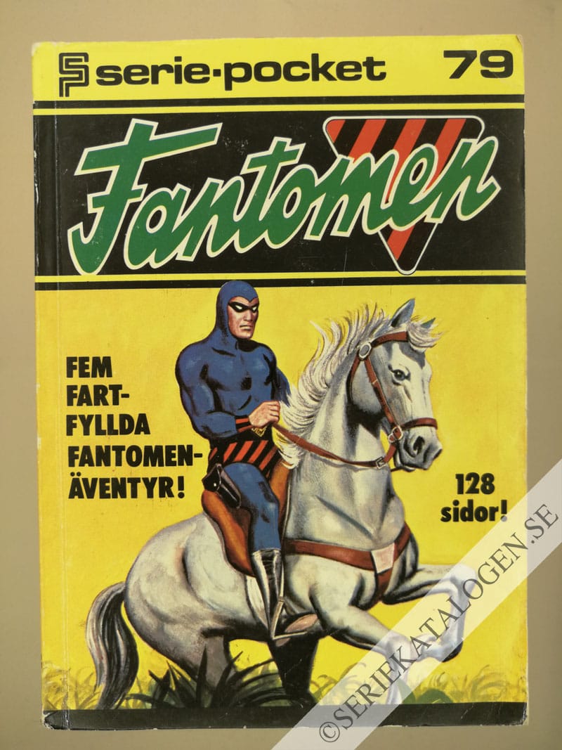 Framsida på Seriepocket #79 - Fantomen (1979)