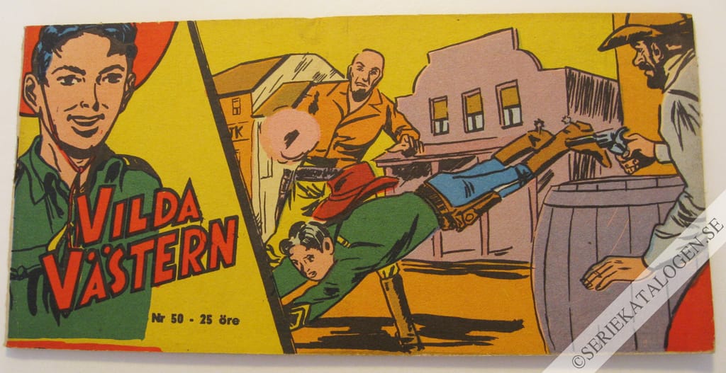 Framsida på Vilda Västern #50 (1959)