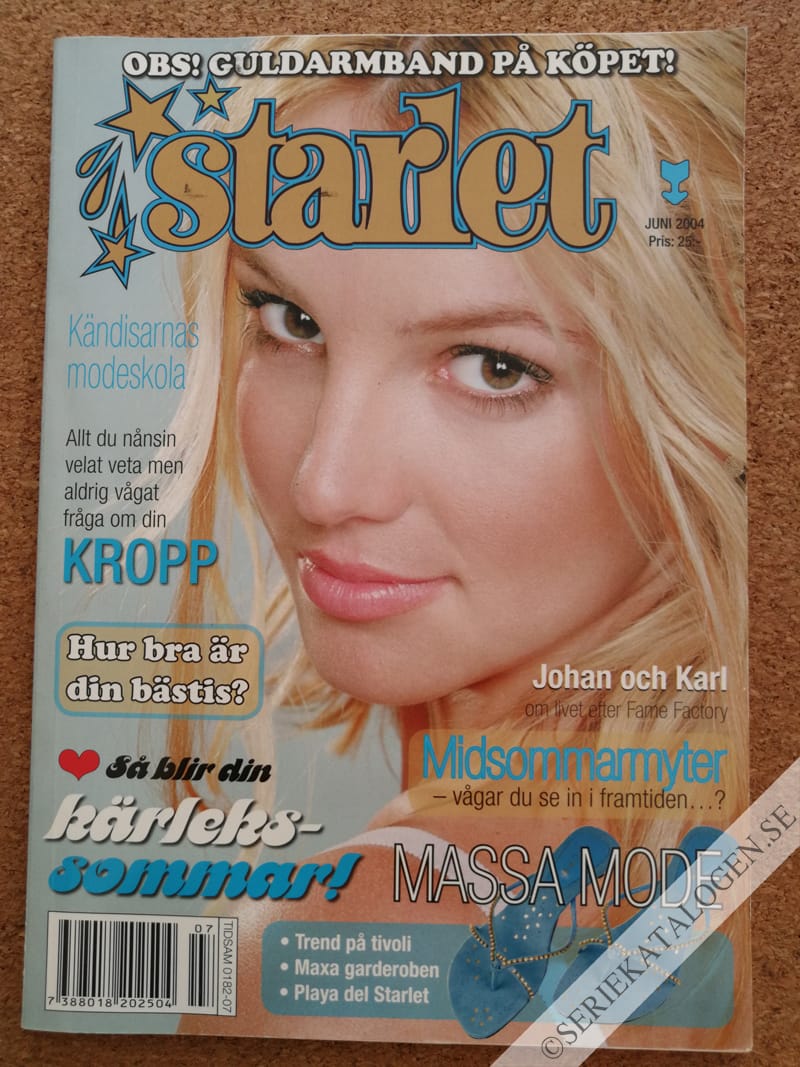Framsida på Starlet #Juni (2004)