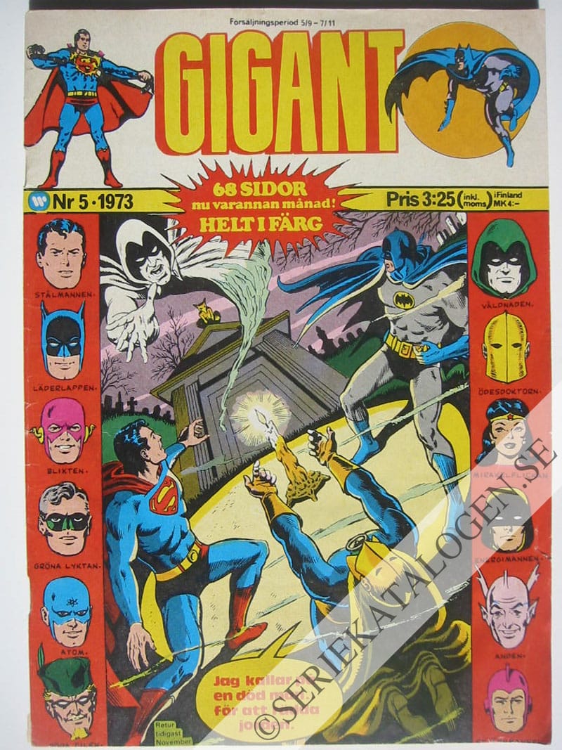Framsida på Gigant #5 (1973)