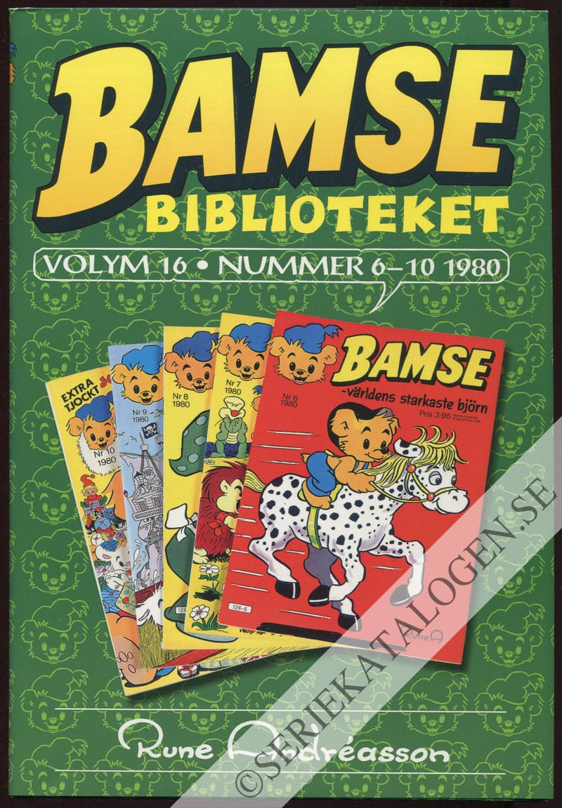 Framsida på Bamsebiblioteket #16 (2005)