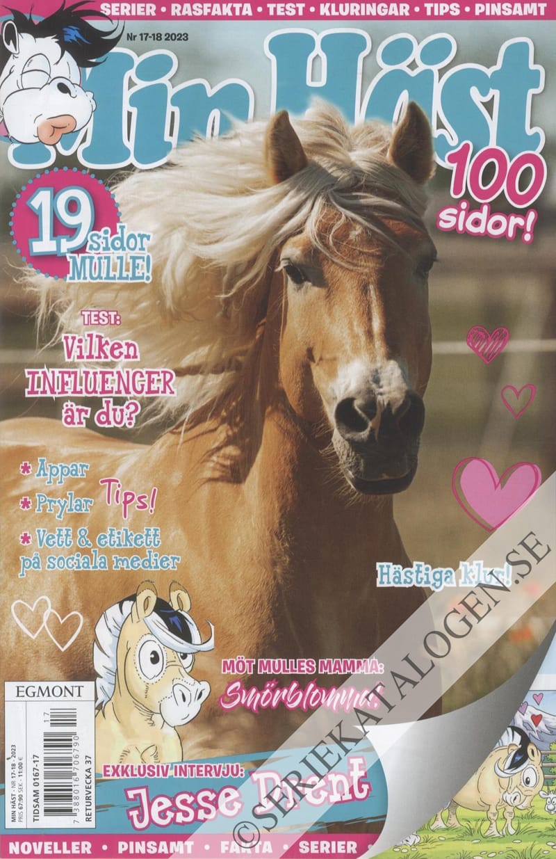 Framsida på Min häst #17-18 (2023)