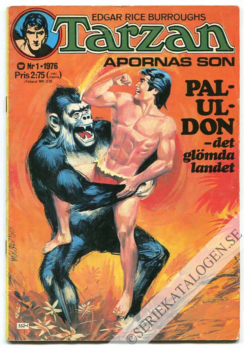 Framsida på Tarzan #1 (1976)