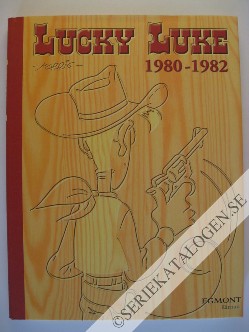 Framsida på Lucky Luke - den kompletta samlingen 1980-1982 (2006)