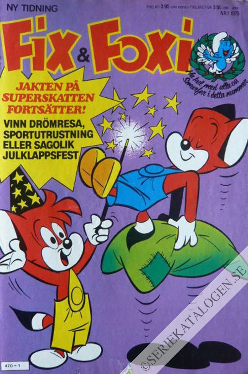 Framsida på Fix och Foxi #1 (1979)