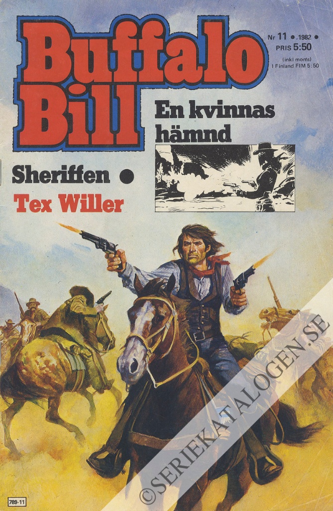 Framsida på Buffalo Bill #11 (1982)