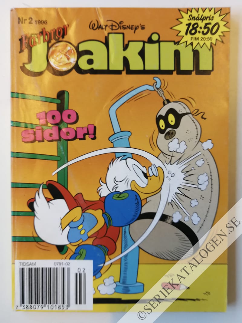 Framsida på Joakim #2 (1996)