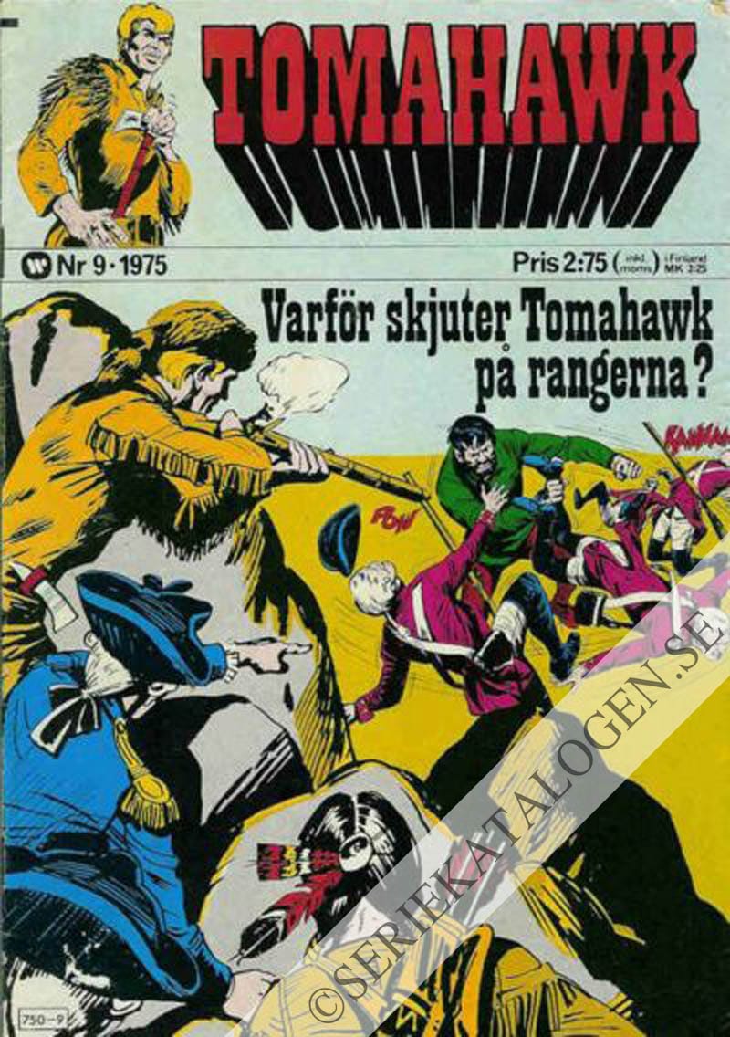 Framsida på Tomahawk #9 (1975)