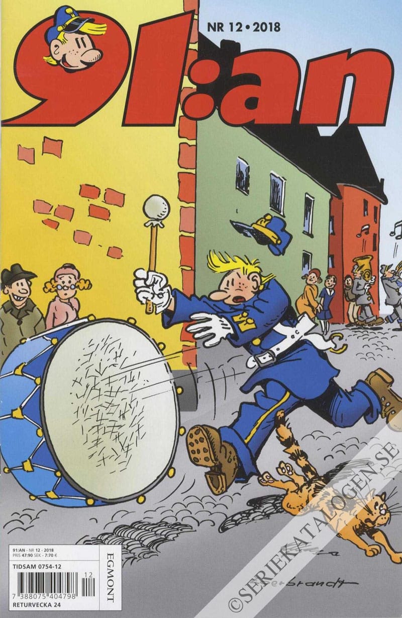 Framsida på 91:an #12 (2018)