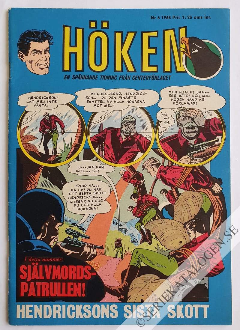 Framsida på Höken #6 (1965)