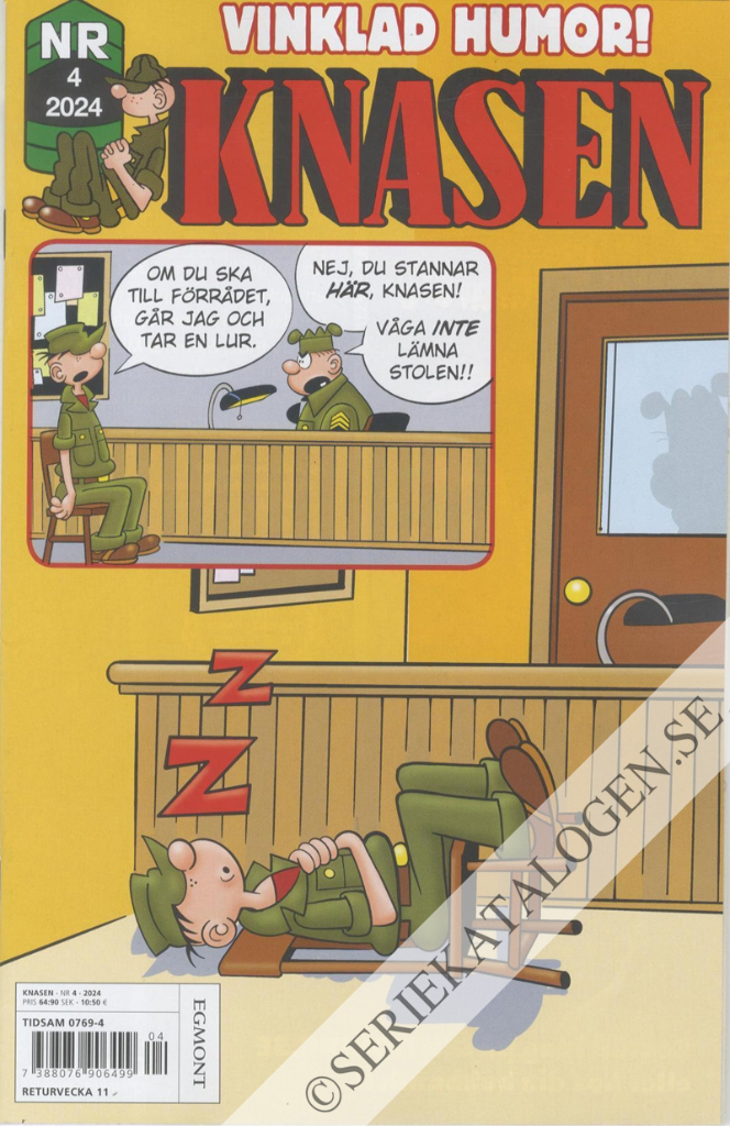 Framsida på Knasen #4 (2024)