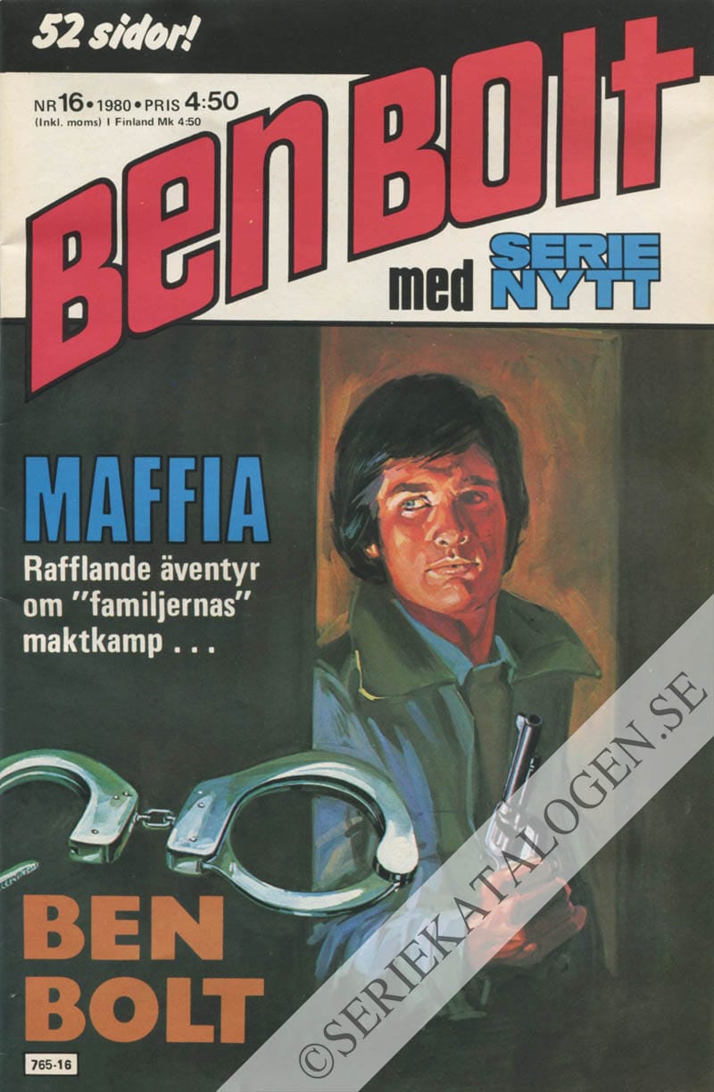 Framsida på Serie-Nytt #16 (1980)