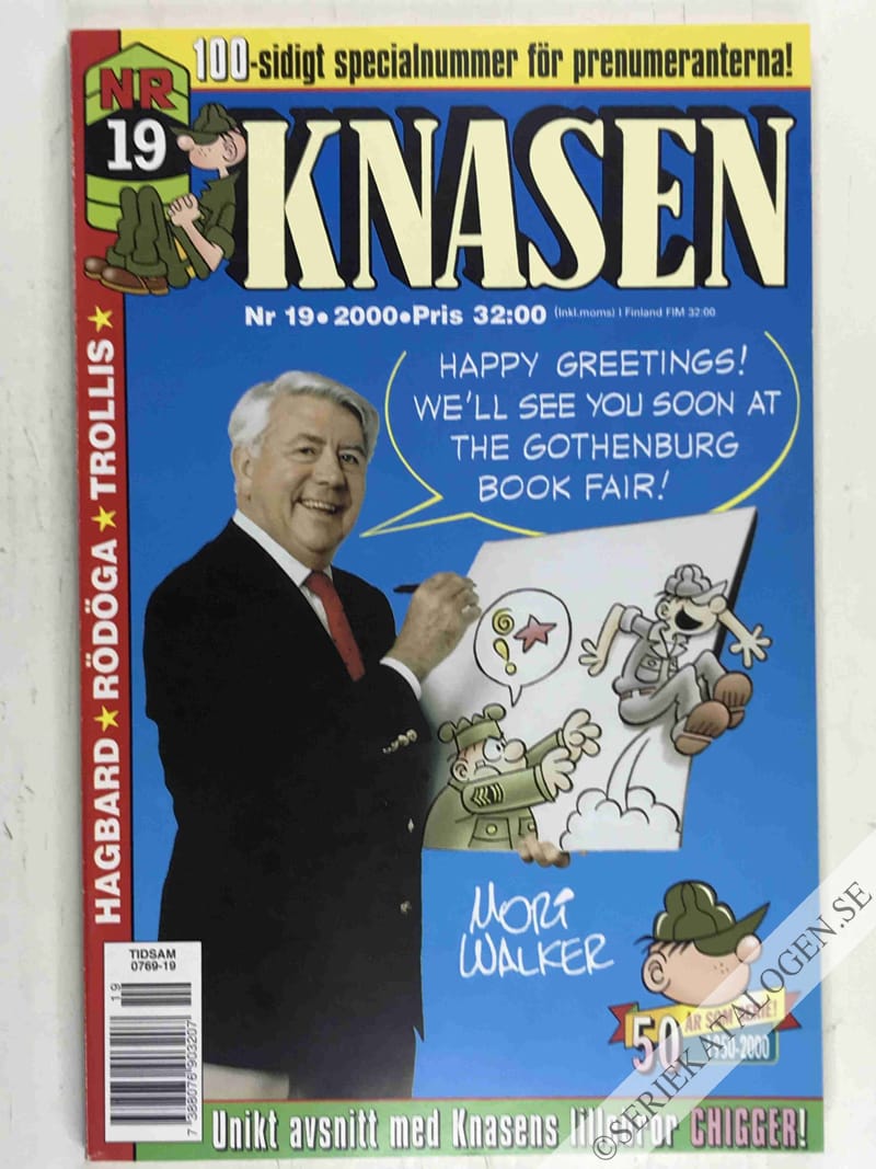 Framsida på Knasen #19 (2000) (variant)