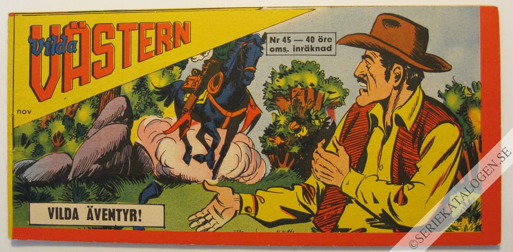 Framsida på Vilda Västern #45 (1965)
