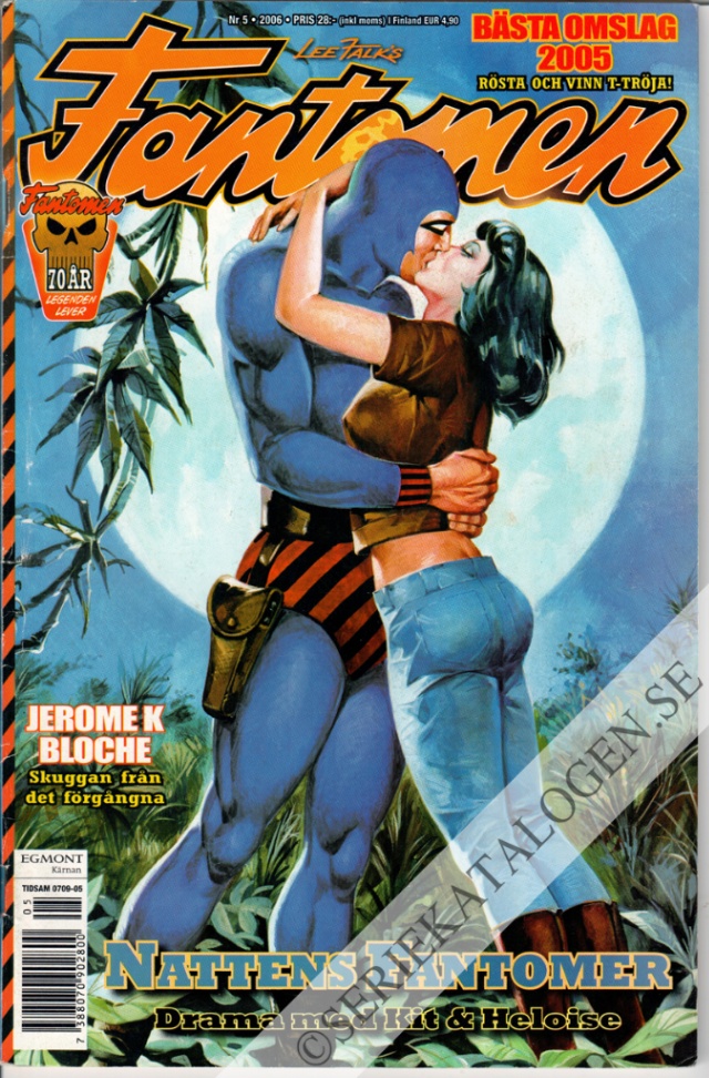 Framsida på Fantomen #5 (2006)