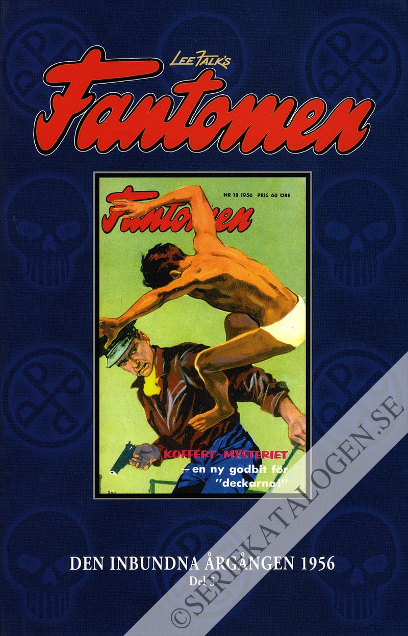 Framsida på Fantomen - den inbundna årgången 1956 del3 (2008)