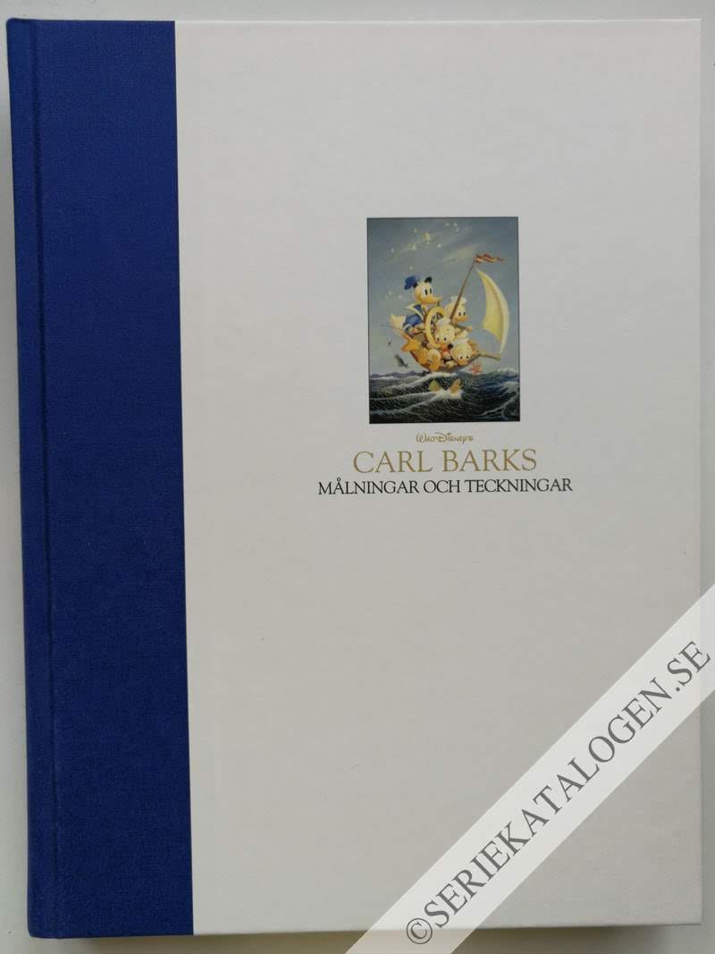 Framsida på Carl Barks Målningar och teckningar (2012)