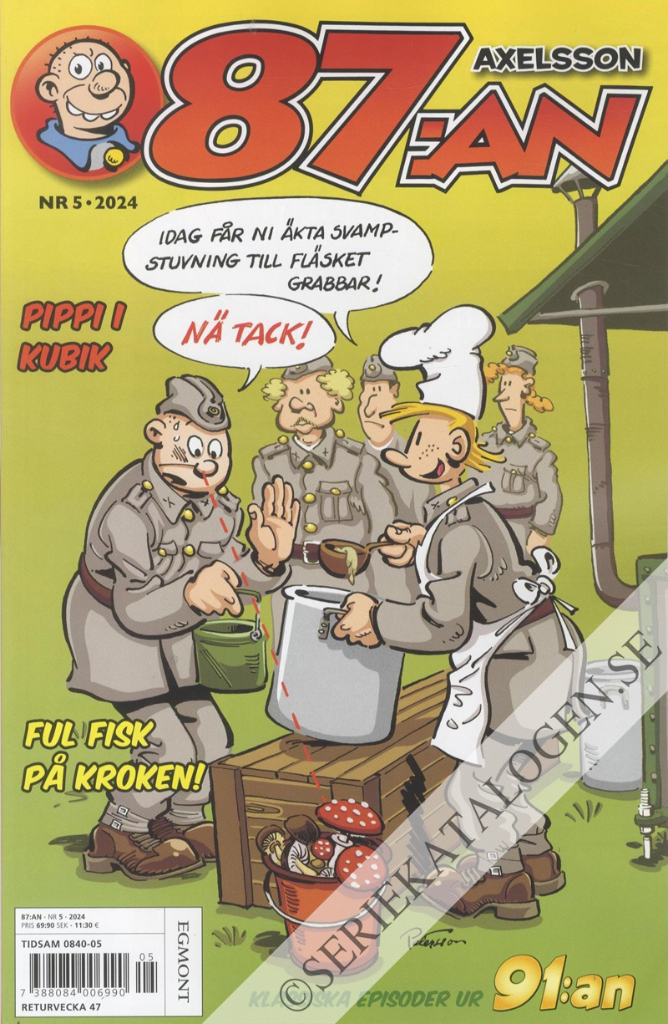 Framsida på 87:an Axelsson #5 (2024)