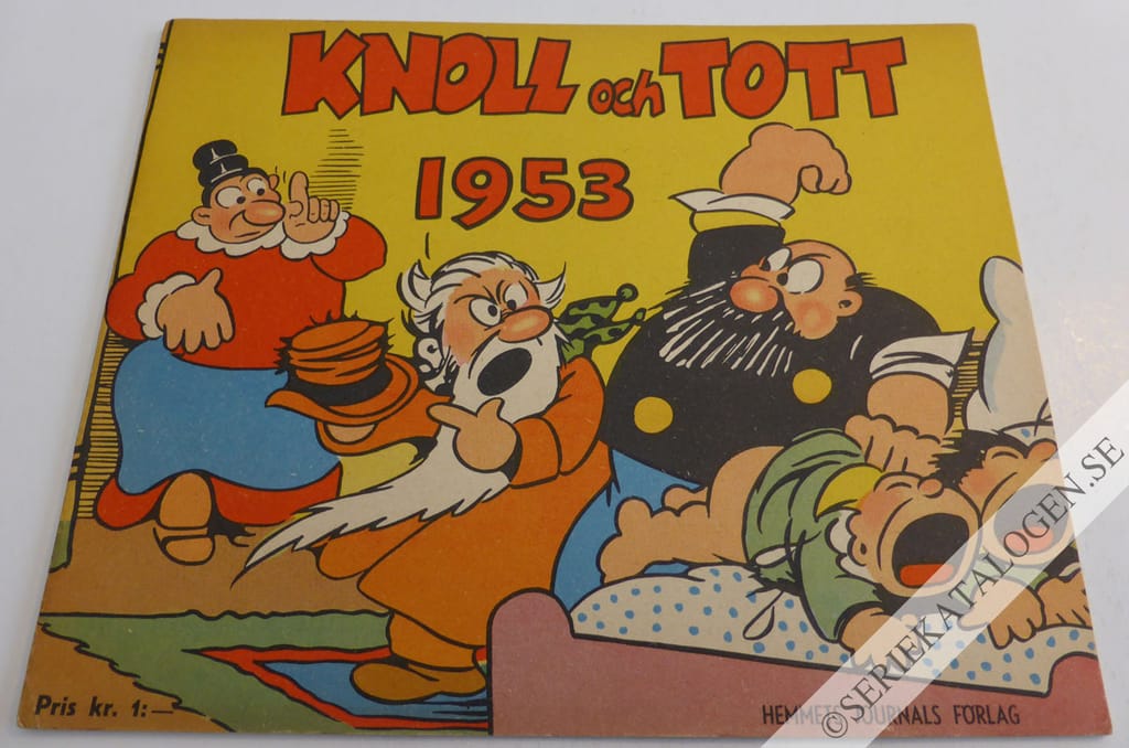 Framsida på Knoll och Tott # (1953)