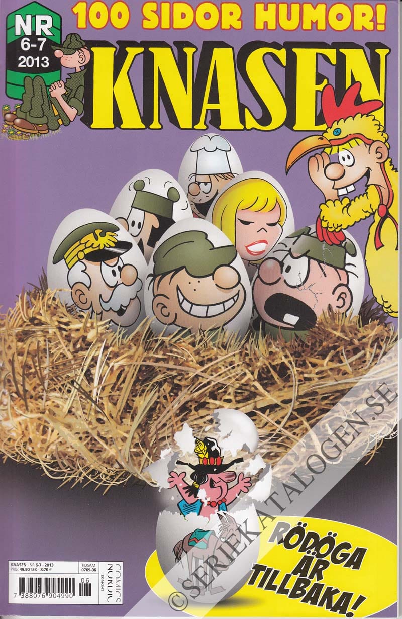 Framsida på Knasen #6 (2013)
