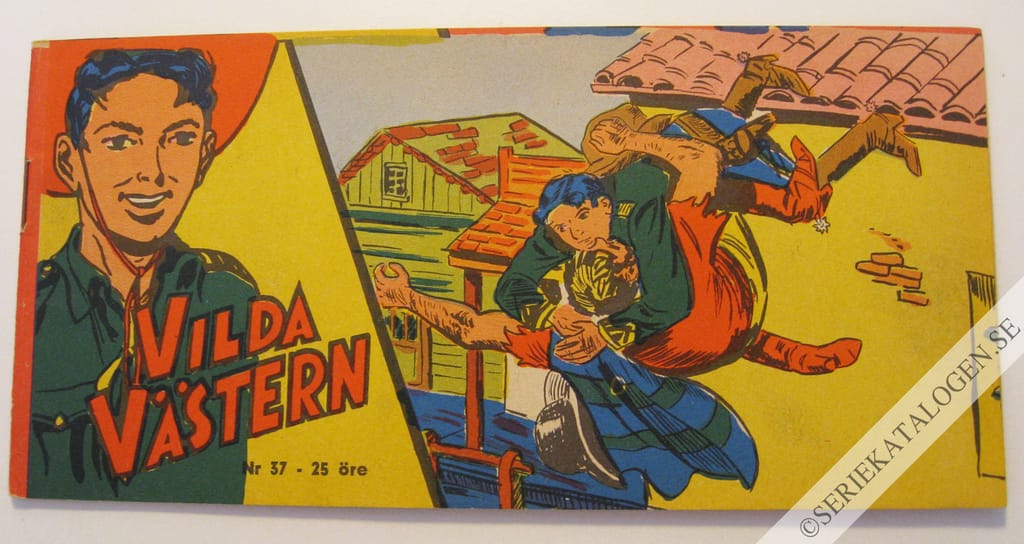 Framsida på Vilda Västern #37 (1959)