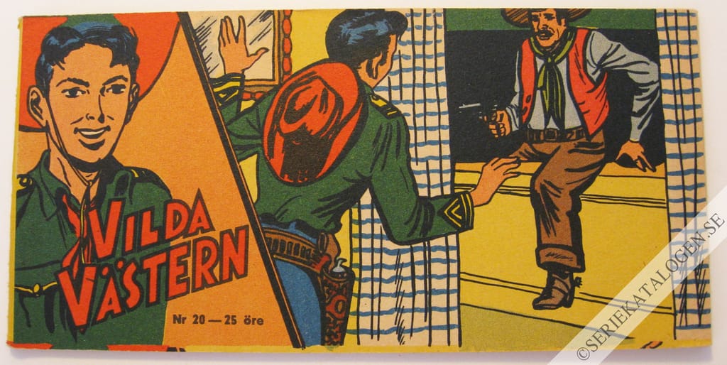 Framsida på Vilda Västern #20 (1955)
