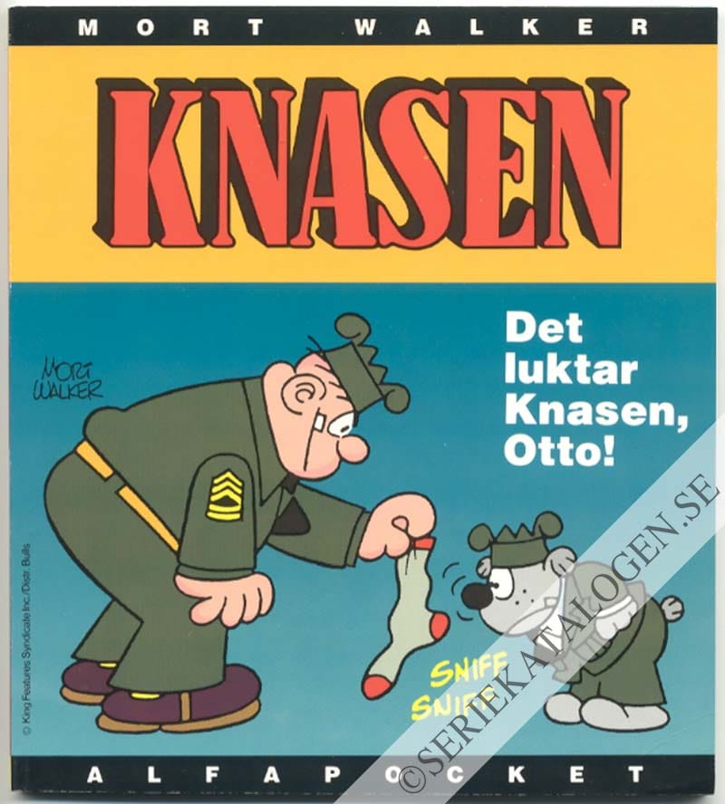 Framsida på Alfapocket Knasen - Det luktar Knasen, Otto! (1993)