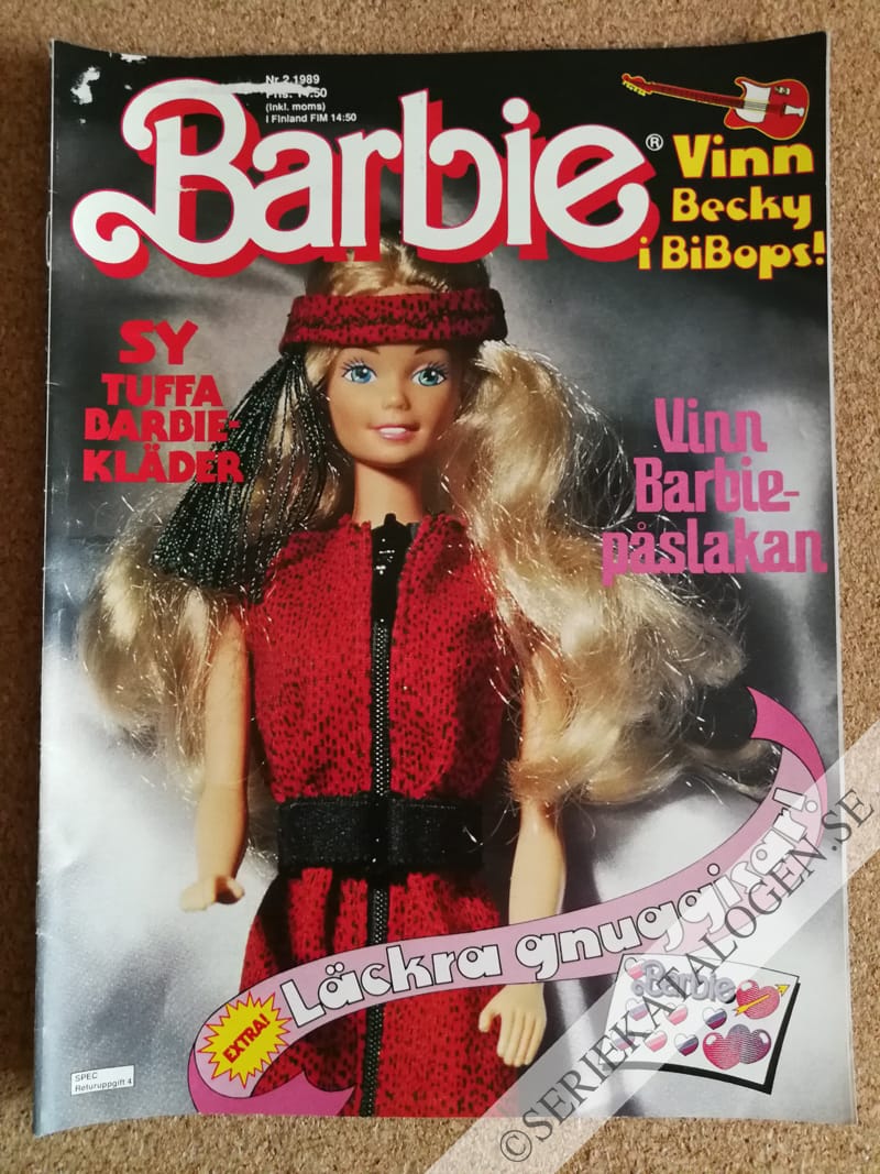 Framsida på Barbie #2 (1989)