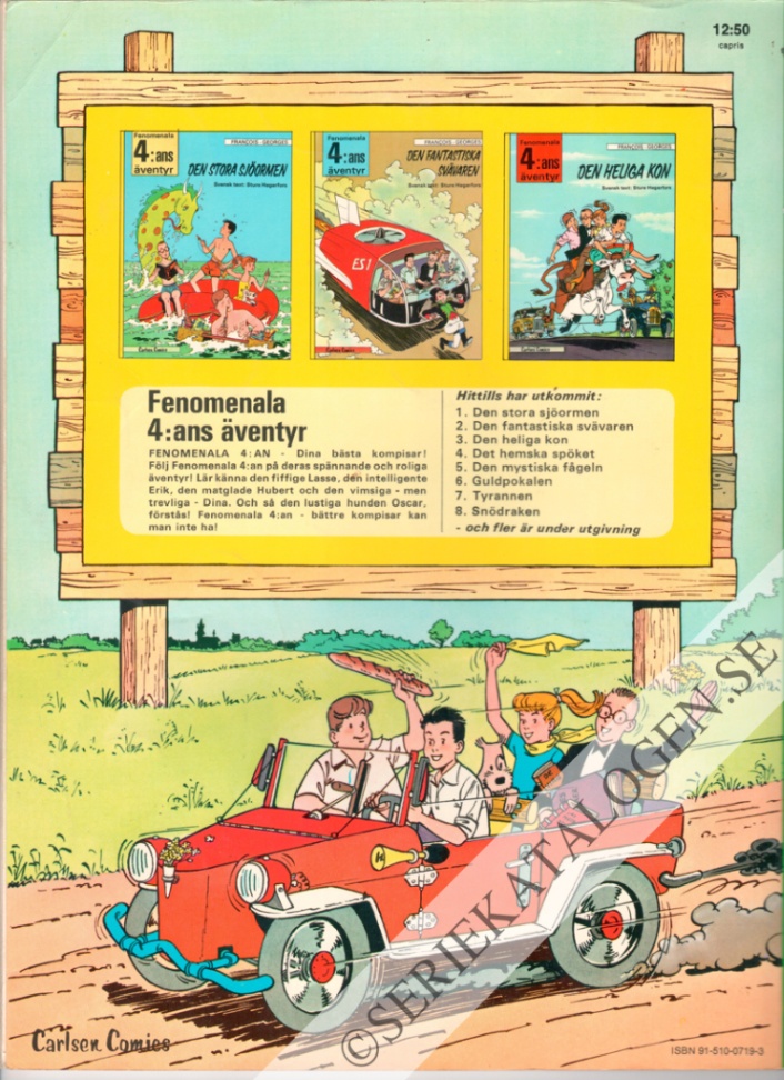 Baksida på Snödraken (1976)