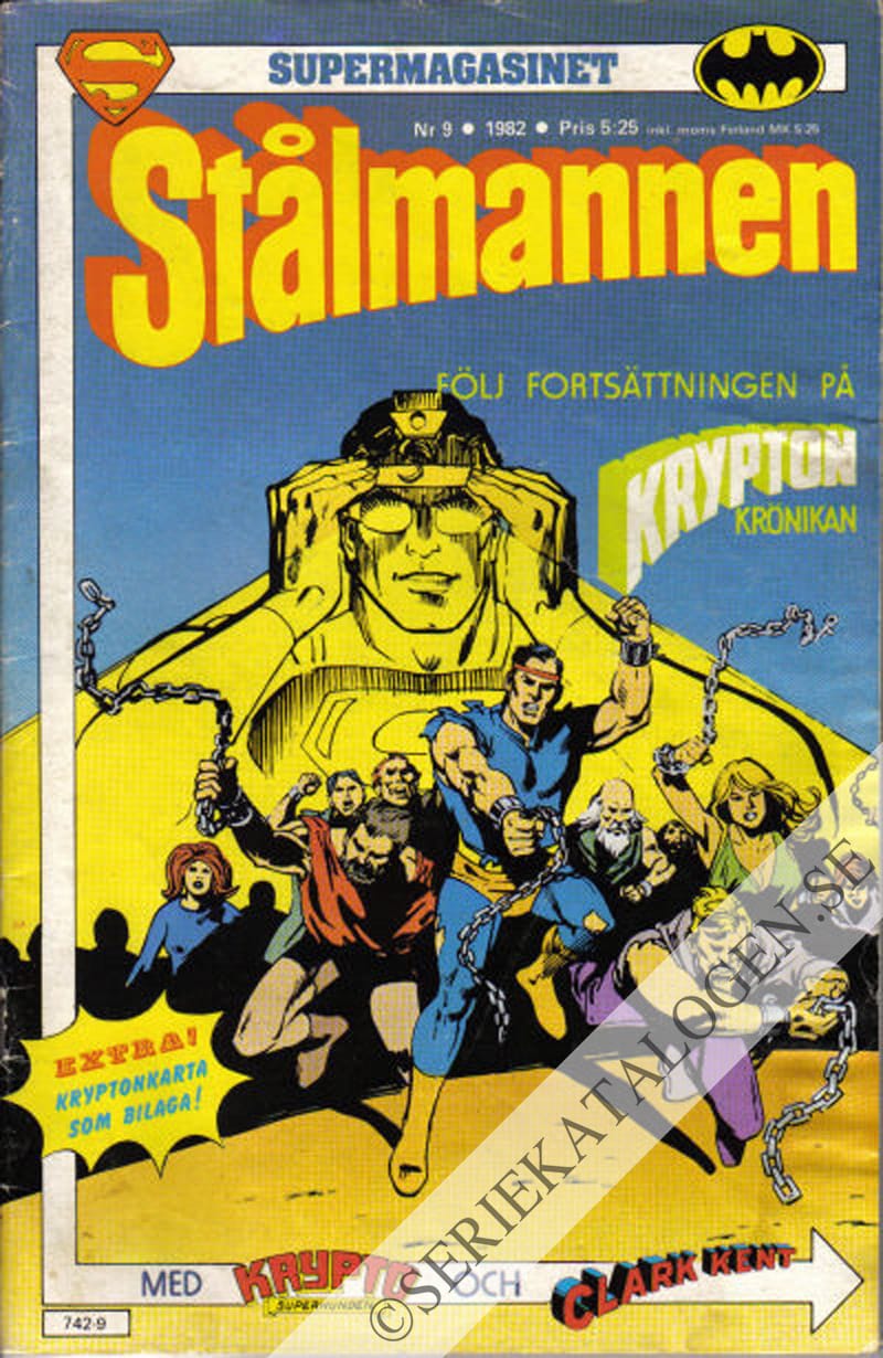 Framsida på Supermagasinet #9 (1982)