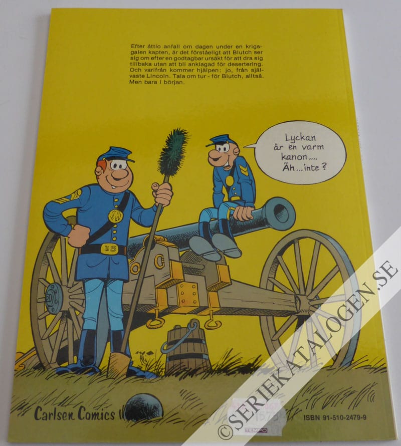 Baksida på Kulor, krut och en kamera (1980)