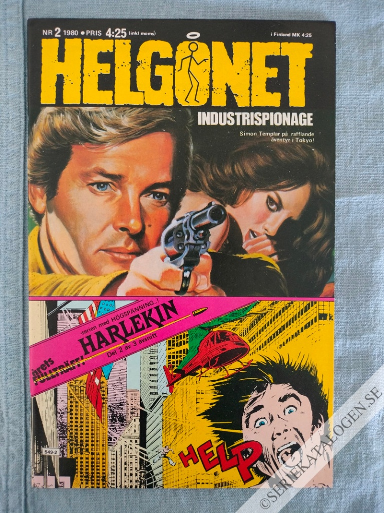 Framsida på Helgonet #2 (1980)