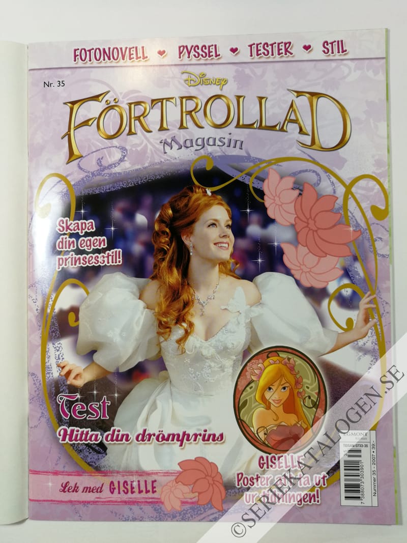 Framsida på Disney special Förtrollad (2007)