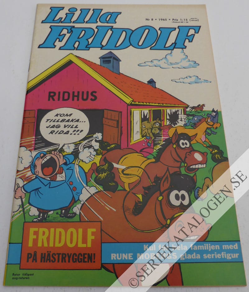 Framsida på Lilla Fridolf #8 (1965)