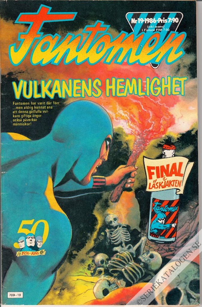 Framsida på Fantomen #19 (1986)